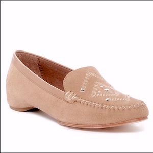 Rare Donald J.Pliner Boho Embellished Loafers